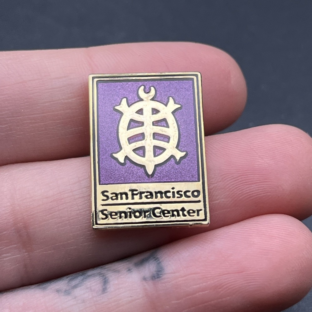 San Francisco Senior Center Lapel Hat Pin